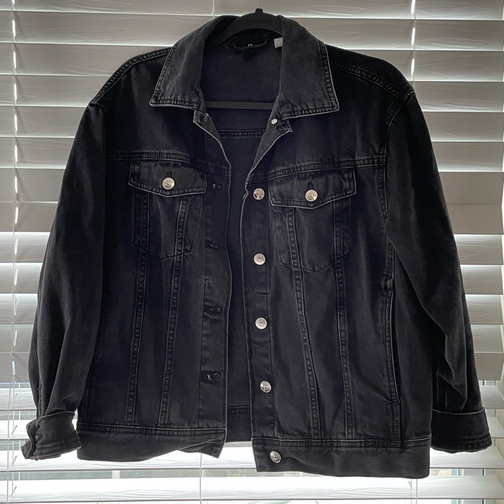 Black Jean Jacket